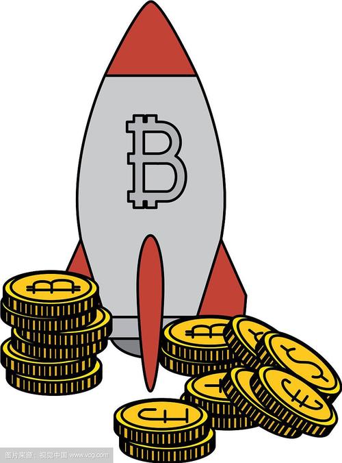 A vibrant illustration of Bitcoin mining rigs in action, highlighting efficient power supplies that drive higher profits